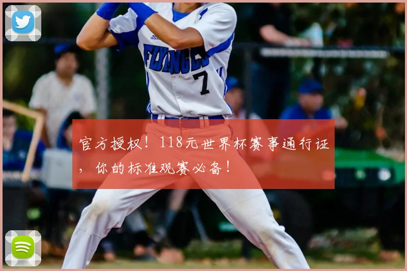 官方授权！118元世界杯赛事通行证，你的标准观赛必备！