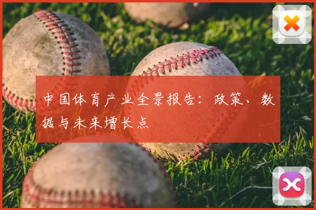 中国体育产业全景报告:政策、数据与未来增长点